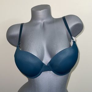 Super Extra Push Up Extreme Padded Plunge Add 2 Cup Size Bombshell  Bra. NWT